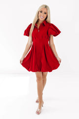 Go With Grace Dress - Scarlet