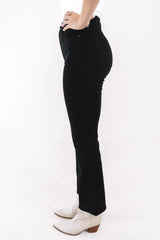 Pistola Lennon High Rise Crop Boot Jeans - Noir
