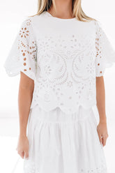 Expensive Taste Top - White