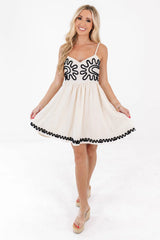 Open Minded Dress - Ecru