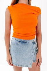 Kickoff Time Top - Orange
