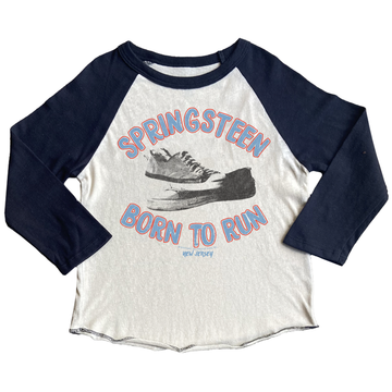 Rowdy Sprout Springsteen Born to Run Recycled Raglan Tee
