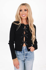Showing Off Top - Black