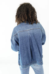 Time To Head Out Denim Jacket - Denim
