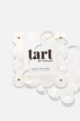 Acrylic Mini Picture Frame - Pearl White