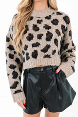 Look At Her Sweater - Grey