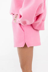 Cool And Casual Shorts - Hot Pink
