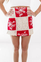 Spicy Summer Skirt - Red
