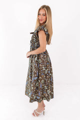 Clean Getaway Midi Dress - Brown