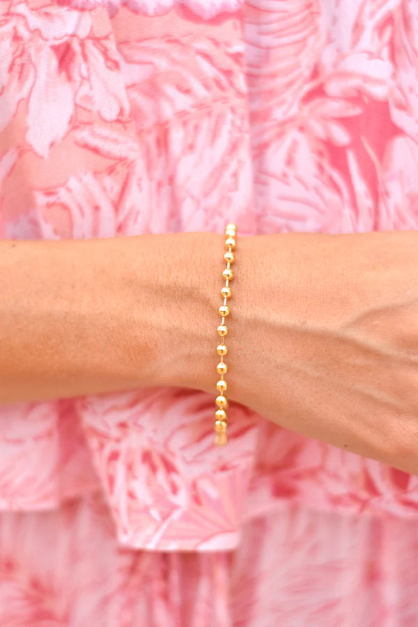 Having A Ball Bracelet - Gold