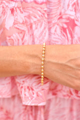 Having A Ball Bracelet - Gold