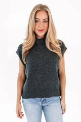 Lights Of London Sweater - Charcoal