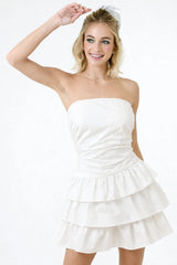 Horizon Hues Dress - White