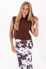 High Horse Top - Brown