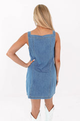 Go Getter Dress - Denim
