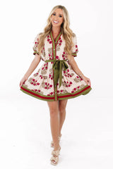 Autumn Edit Dress - Cream