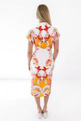 Hamptons Heat Midi Dress - White