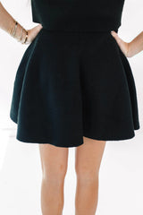 For The Best Skirt - Black