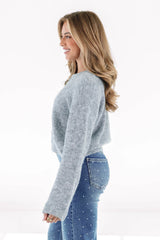 Getting Cleaned Up Sweater - Grey