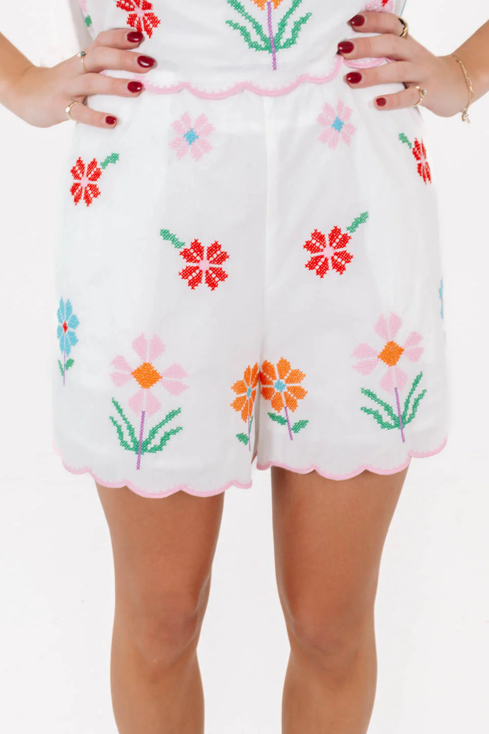 The Eloise Shorts - White