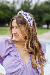 Gameday Headband - Purple Boots