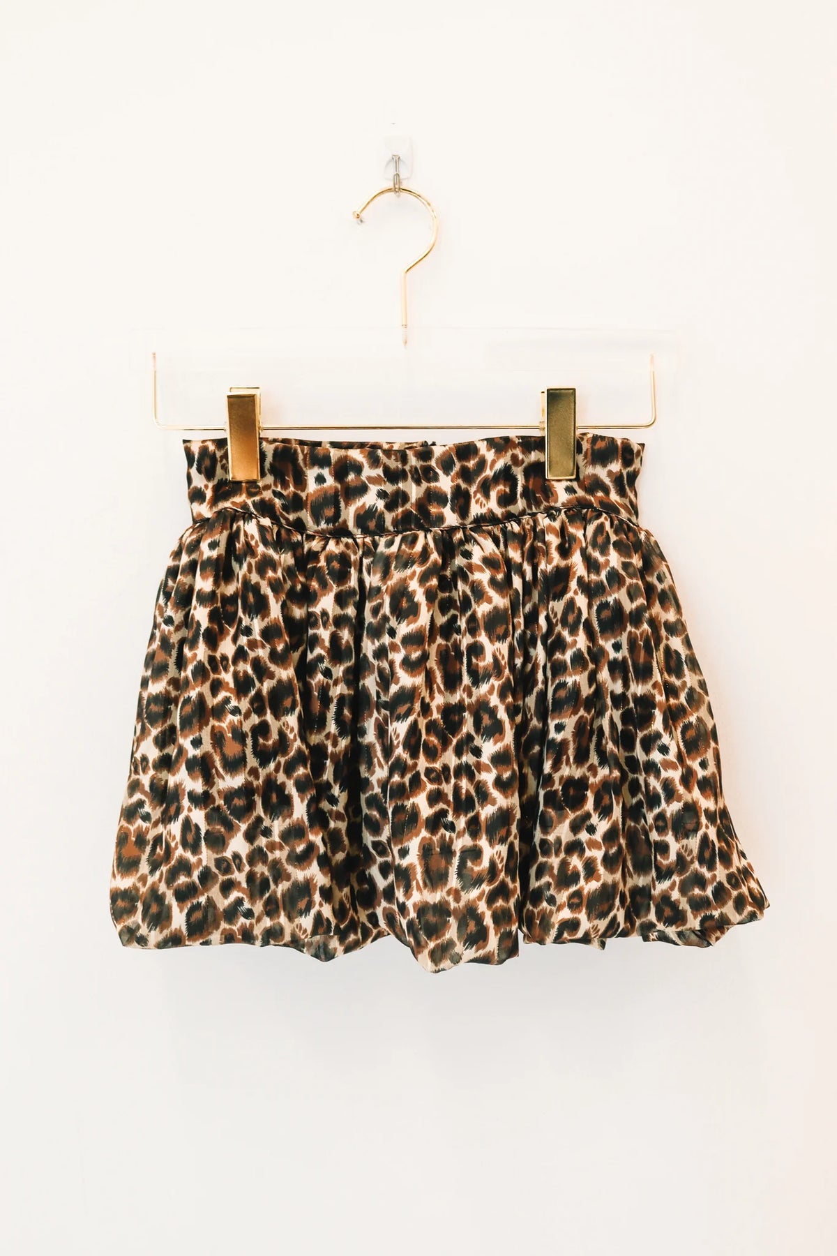 Spin Me Around Tween Skirt - Leopard