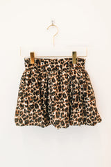 Spin Me Around Tween Skirt - Leopard