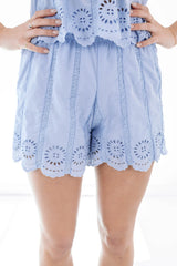 Yet To Be Seen Shorts - Blue