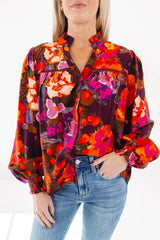 Fall Hues Top - Brown