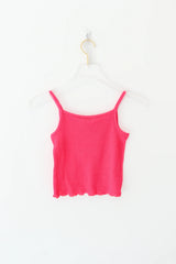 The Sydney Tween Top - Neon Pink