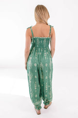 Welcome To The Jungle Jumpsuit - Green