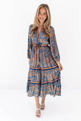 Let’s Go Already Midi Dress - Navy