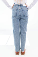 Pistola Charlie High Rise Straight Jeans - Brooks Vintage