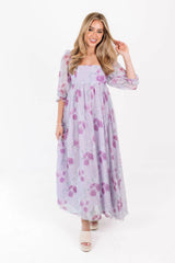 Double Take Midi Dress - Lavender