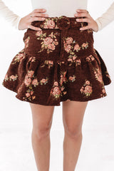 Meet The Parents Skirt - Brown