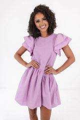 Keep Up With Me Dress - Lilac