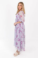 Double Take Midi Dress - Lavender