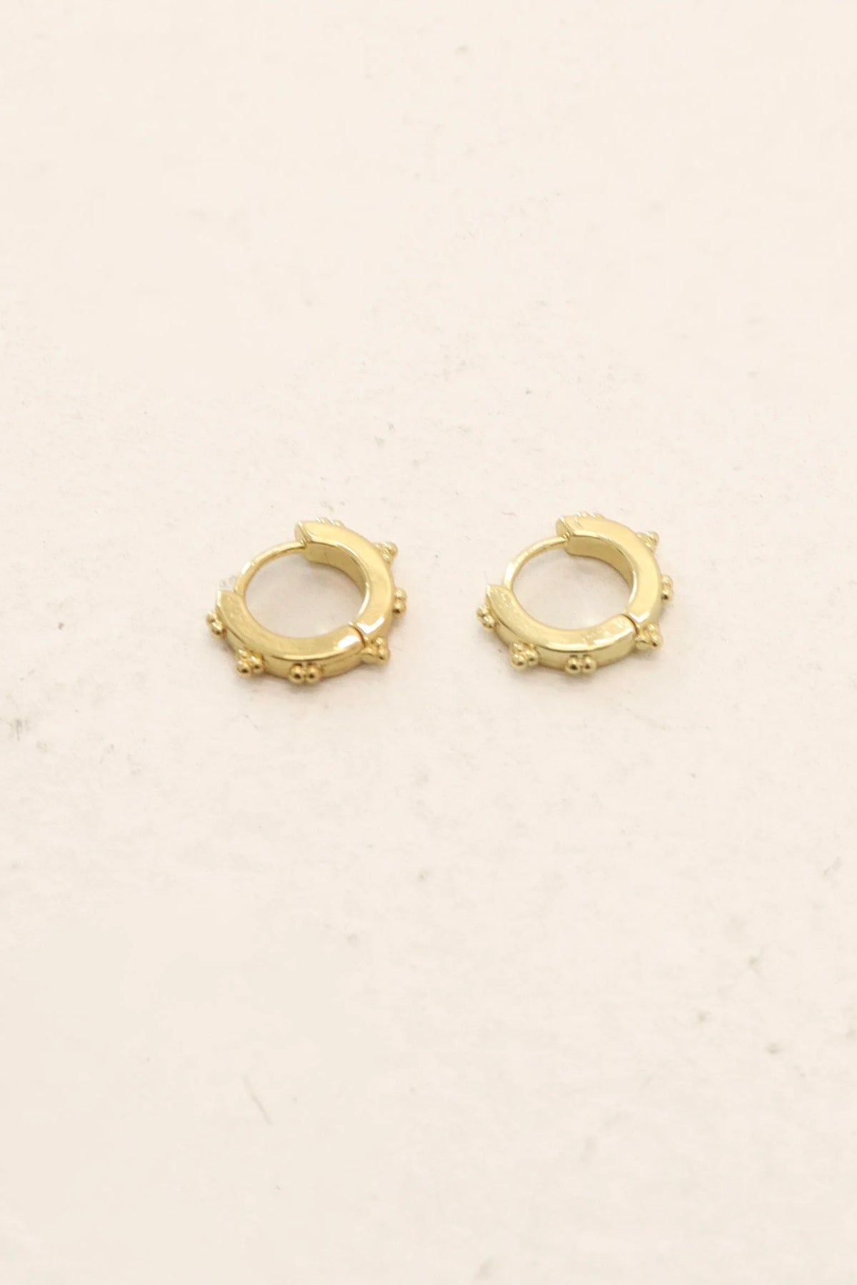 Mini Glow Hoops - Gold