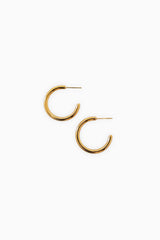The Small Tessa Hoops - Gold