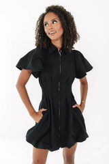 Go With Grace Dress - Black