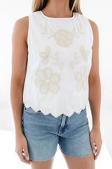 Perfect Pick Top - White