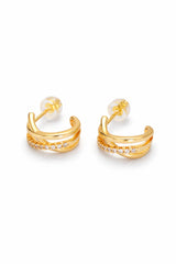 Alora Earrings - Gold