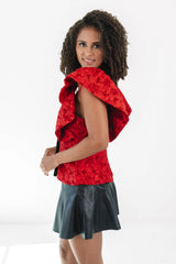 On The House Top - Burgundy