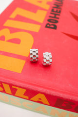 On A Roll Earrings - Silver