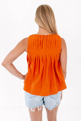 Warm My Heart Top - Orange