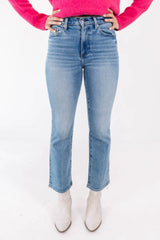 Pistola Lennon High Rise Crop Boot Jeans - Derby