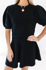 For The Best Skirt - Black