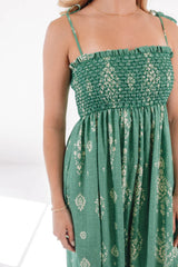 Welcome To The Jungle Jumpsuit - Green