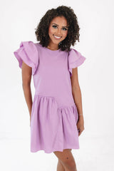 Keep Up With Me Dress - Lilac