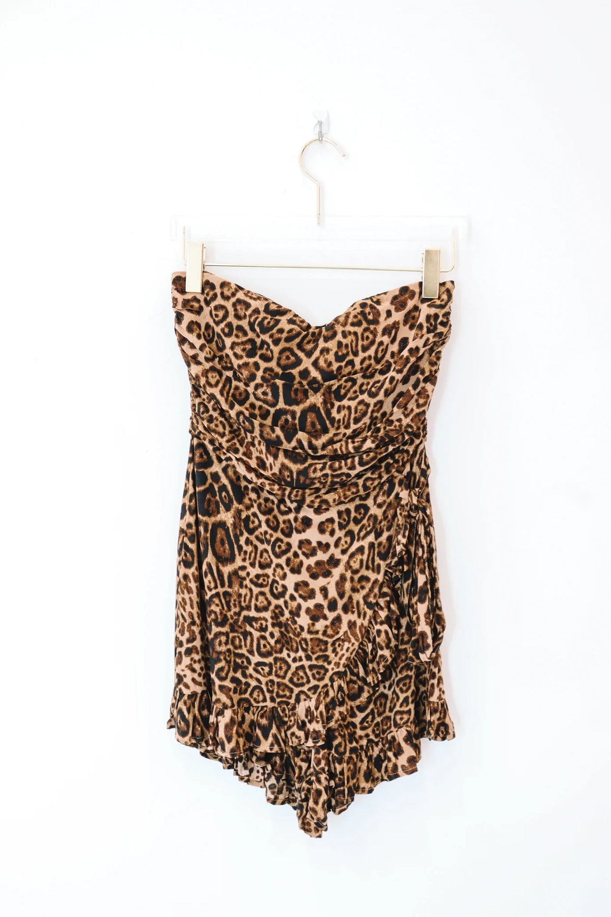 First Look Romper - Leopard